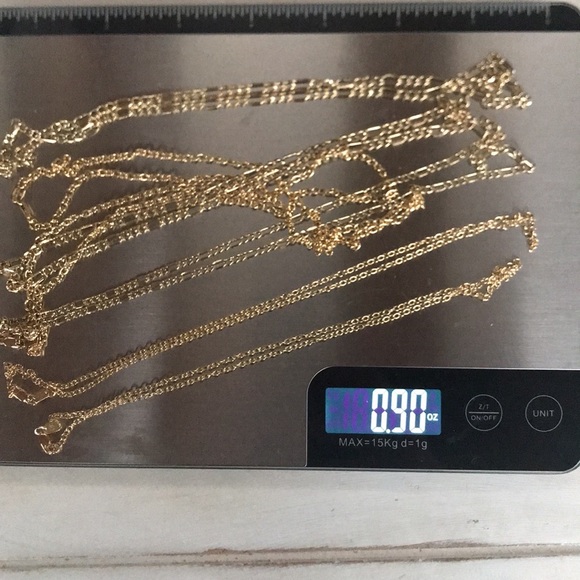 7 gold chains huge gold lot!! - Picture 2 of 16